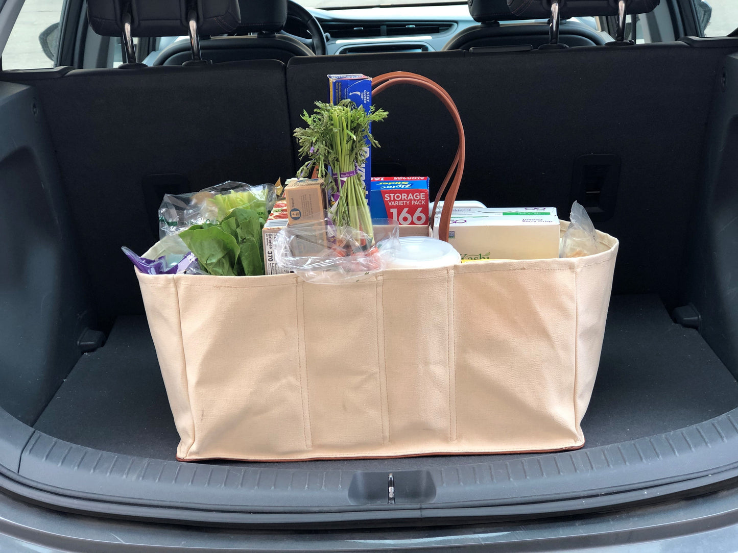 Black Grocery Tote