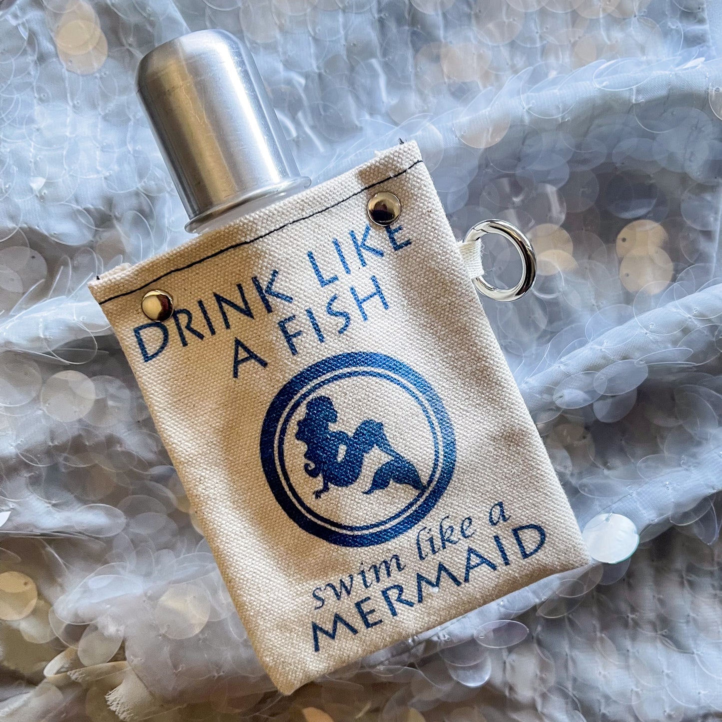 Like a Mermaid - Canvas Flask 120ml
