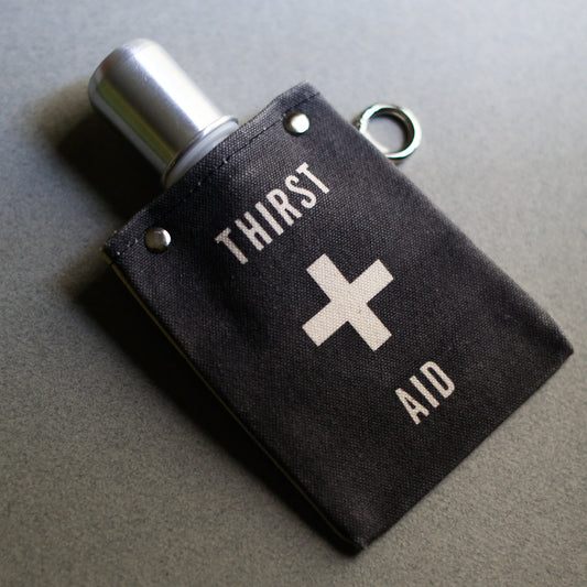Thirst Aid - Canvas Flask 120ml