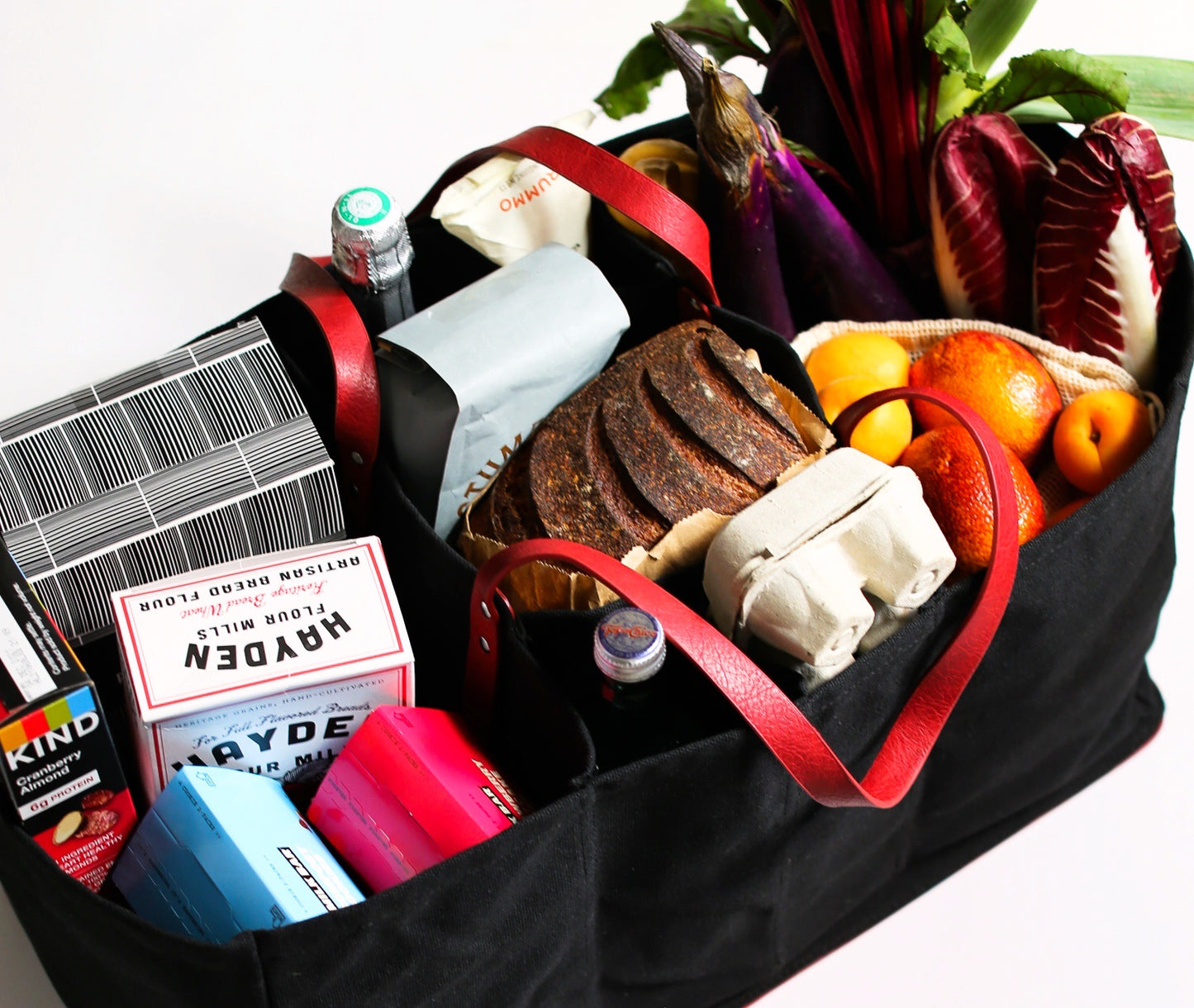 Black Grocery Tote