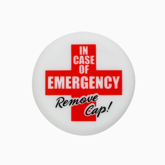 In Case of Emergency Remove Cap