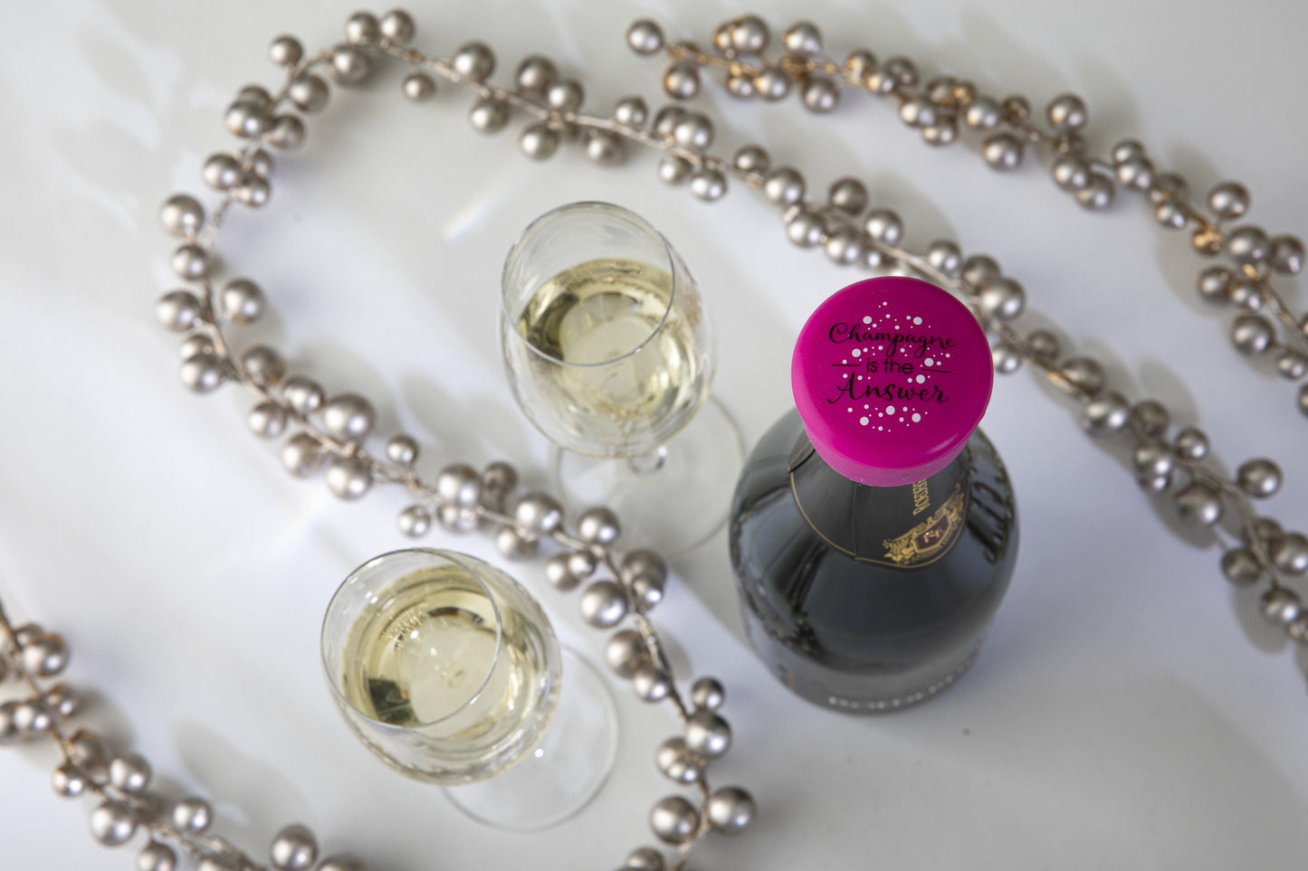 Champagne is the Answer CapaBubbles®