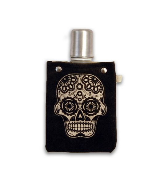 Sugar Skull - Canvas Flask 120ml