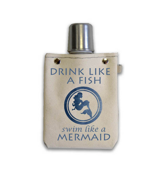 Like a Mermaid - Canvas Flask 120ml
