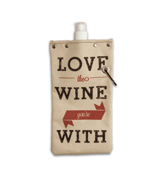 Love the Wine You're With - Canvas Canteen 750ml